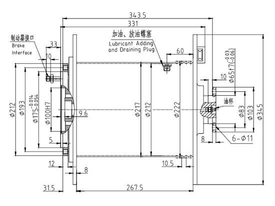 卷揚(yáng)減速機(jī)JQL460