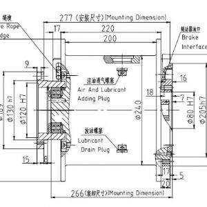 卷揚減速機(jī)JQL148E